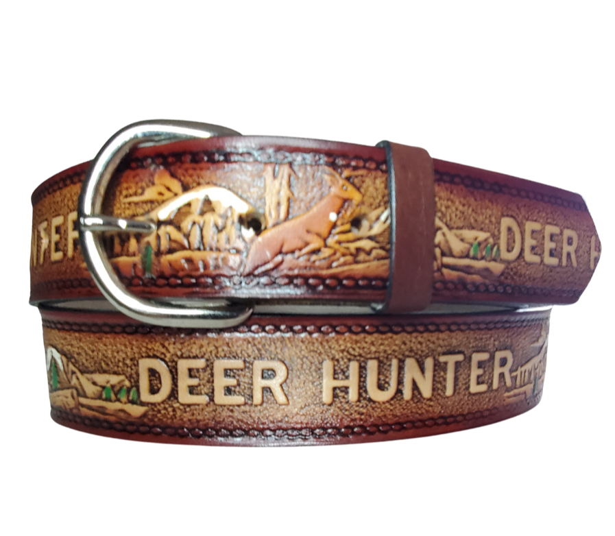 Leather hunting belts best sale