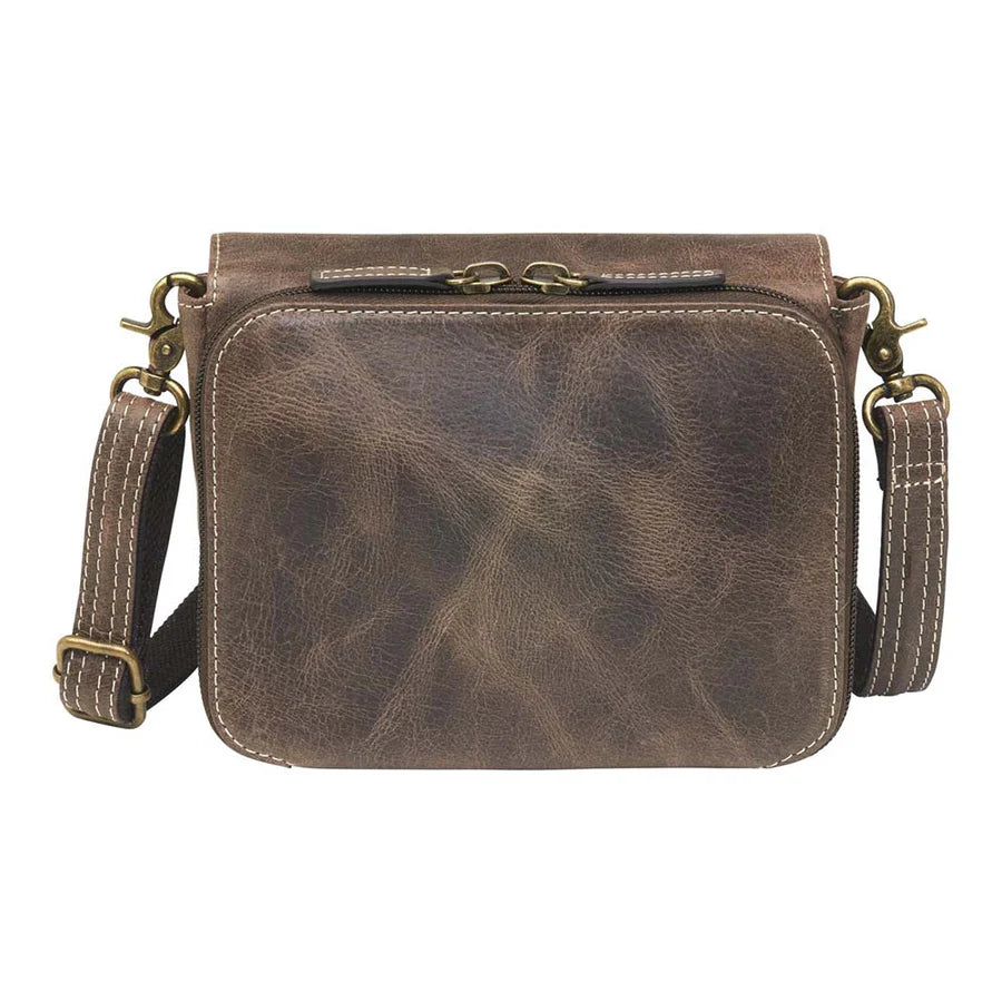 GTM Carry Conceal Crossbody Purse. Buckle and Hide Leather LLC