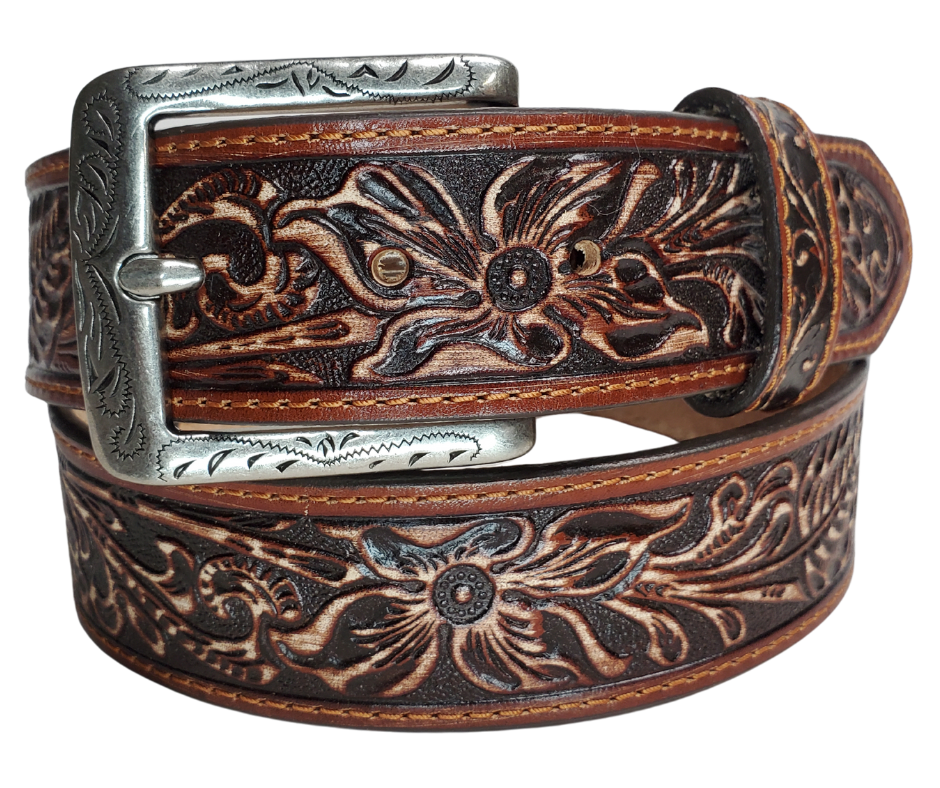 West Distressed Leather Belt – Buckle and Hide Leather LLC
