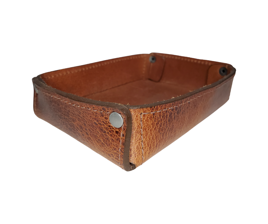 Valet Tray - Cognac