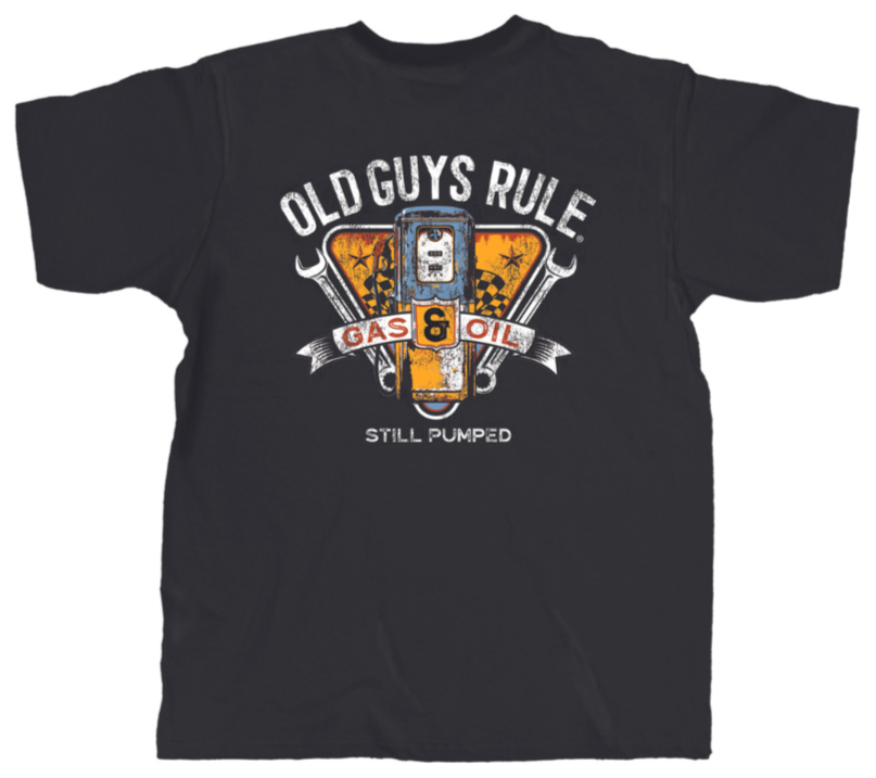 Shirts, Old Guys Rule Fishing T Shirt Xxl Grey Big Print