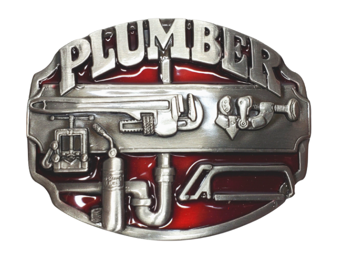 Plumber belt clearance buckle