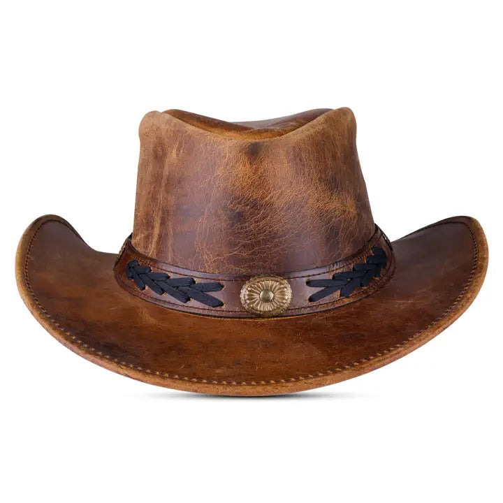 Our Outback style hats for men are multipurpose and used as fashion to get attention at parties and to save yourself from Weather. Hats are associated with farmers, ranchers, truck drivers, rugged outdoor and gambler looks. In recent years, cowboy hats have started to become a more common fixture in mainstream fashion. Get yours at our Smyrna, TN shop not far from wild downtown Nashville.