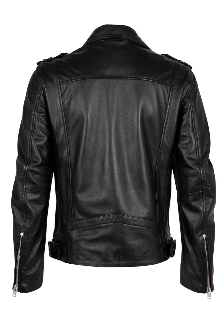 The Rotys is made with over 100 years of timeless style, this Super Soft and lightweight MC style leather jacket will be your favorite . Its classic and edgy design is perfect for any occasion, and unparalleled comfort. Now in stock at our Smyrna, TN location, just outside of wild dowtown Nashville.