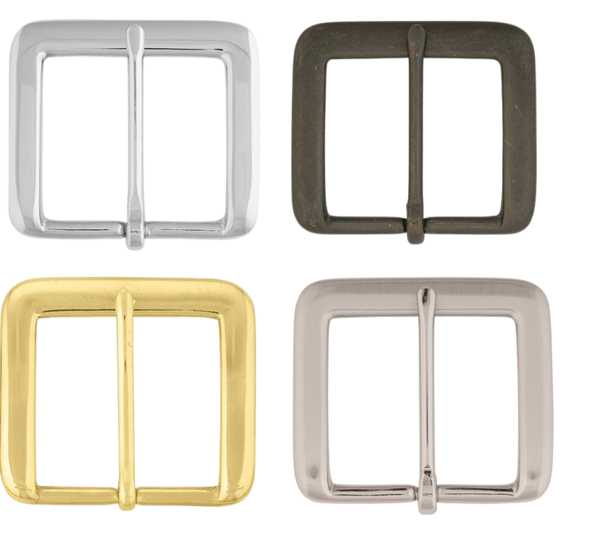 The Prescott Solid Brass Buckle – Buckle and Hide Leather LLC