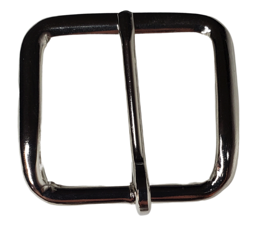 If you need a affordable replacement Basic buckle for your current belt or want a different look we have a selection of what we call Basic buckles. Stop in our shop in Smyrna, TN, just outside of Nashville. This is our most affordable basic option Color - Nickel plated , 1 1/4" or 1 1/2" width