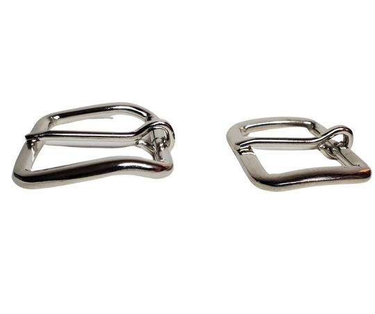 If you need a affordable replacement Basic buckle for your current belt or want a different look we have a selection of what we call Basic buckles. Stop in our shop in Smyrna, TN, just outside of Nashville. This is our most affordable basic option Color - Nickel plated , 1 1/4" or 1 1/2" width