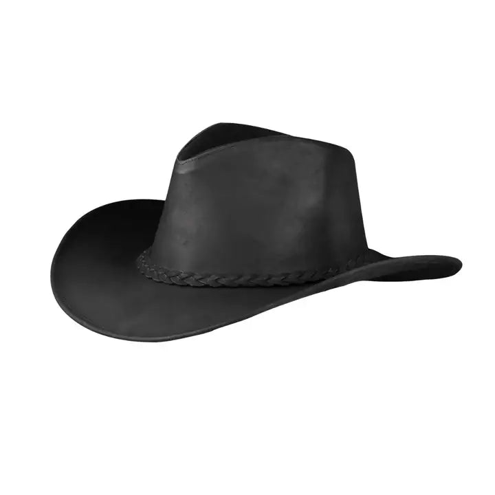 Our Western leather hats for are multipurpose and used as fashion to get attention at parties and to save yourself from Weather. Hats are associated with farmers, ranchers, truck drivers, rugged outdoor and gambler looks. In recent years, cowboy hats have started to become a more common fixture in mainstream fashion. Get yours at our Smyrna, TN shop not far from wild downtown Nashville.