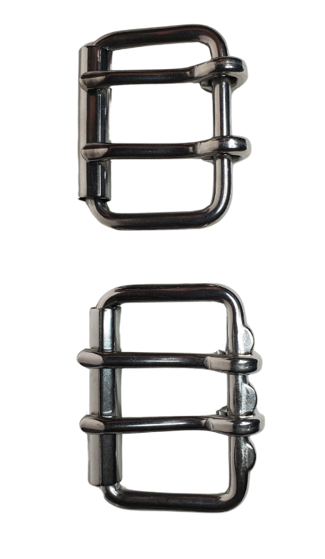 If you need a upgrade for your current belt or want a different look we have a selection of what we call Basic buckles. Stop in our shop in Smyrna, TN, just outside of Nashville. This is a Roller style which is great for belts with it's wider inside. Choose Stainless Steel for work belts.   Choose 1 3/4" or 2"   Color - Stainless Steel