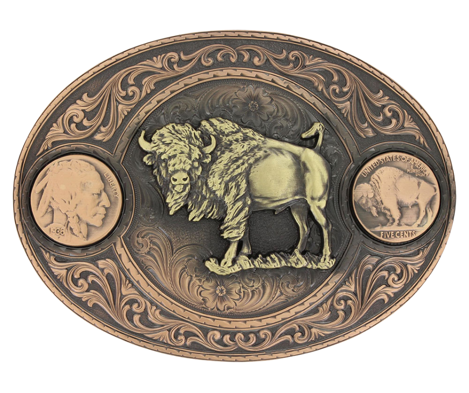 The "1913 Buffalo Nickel" Belt Buckle