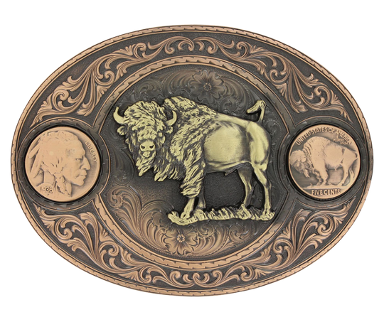 The "1913 Buffalo Nickel" Belt Buckle