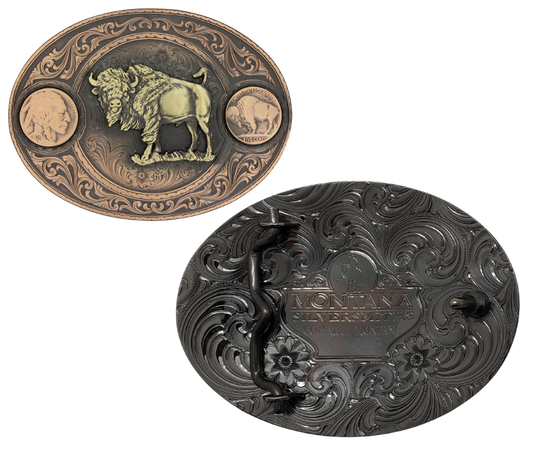 The "1913 Buffalo Nickel" Belt Buckle