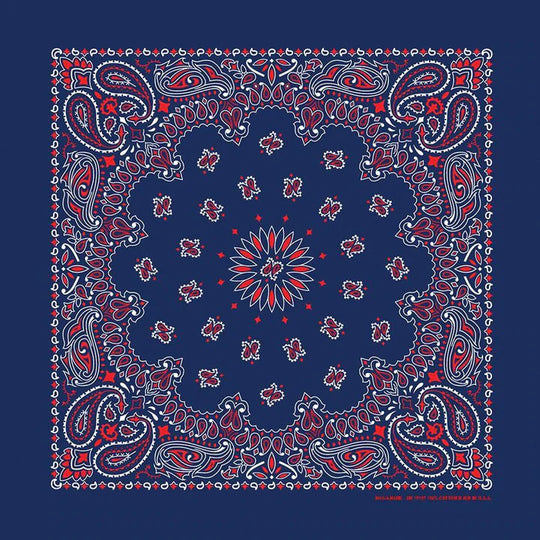 Traditional Paisley Bandannas USA Made 16 Colors