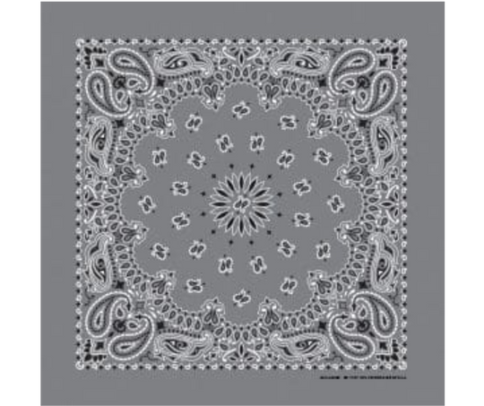 Traditional Paisley Bandannas USA Made 16 Colors