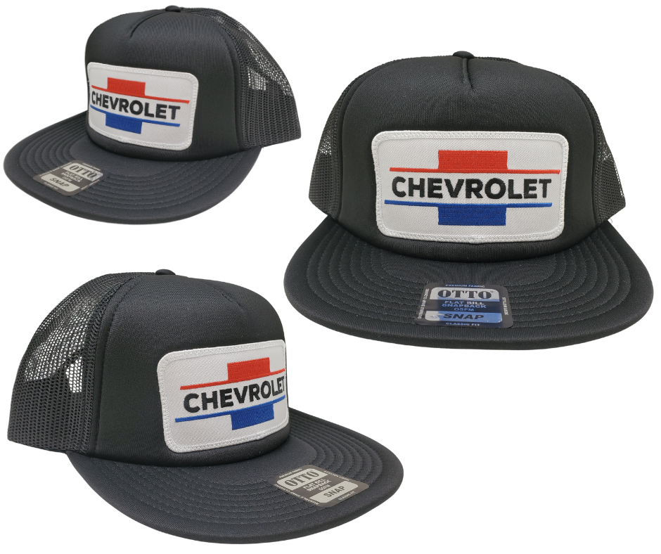 Founded by William Durant and Louis Chevrolet in 1911. By 1919 Chevrolet went on to quickly become leader in sales as a General Motors.Show your a Chevy fan with this Black Foam trucker mesh cap featuring the Classic logo. Shop now at our Smyrna, TN store or online for the ultimate challenge and inspiration. Snap back adjustment.