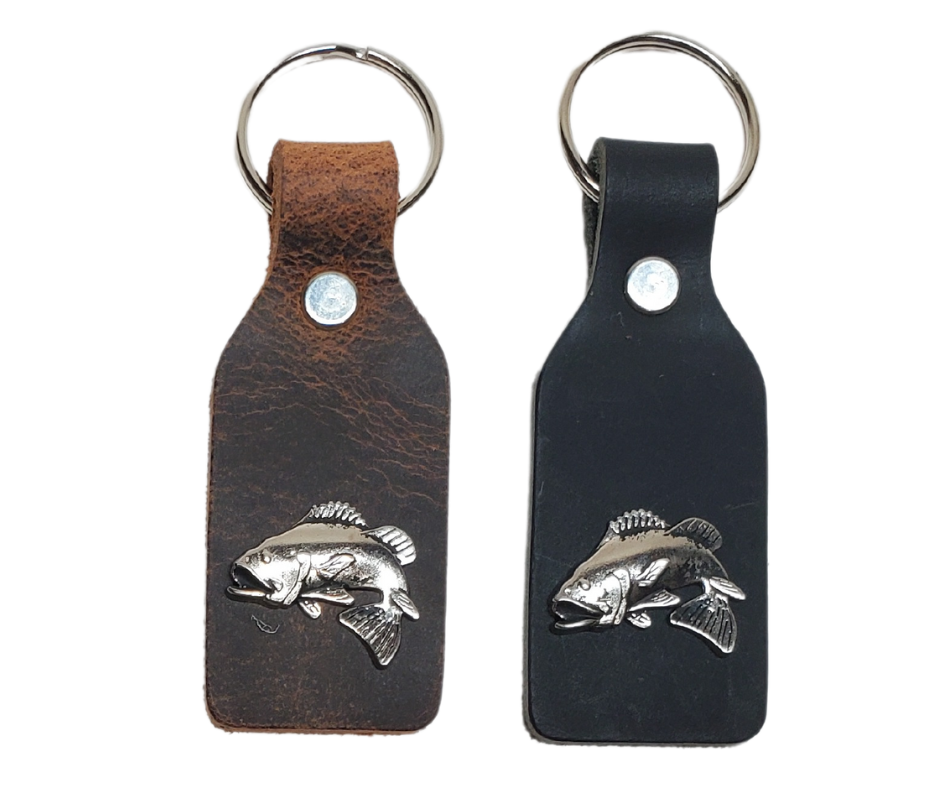 Concho Leather Key Fob (Clearance)