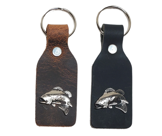 Concho Leather Key Fob (Clearance)