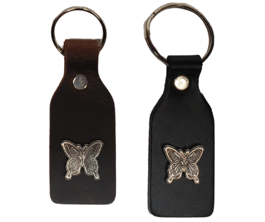 Concho Leather Key Fob (Clearance)