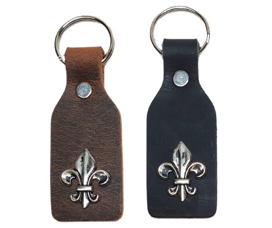 Concho Leather Key Fob (Clearance)