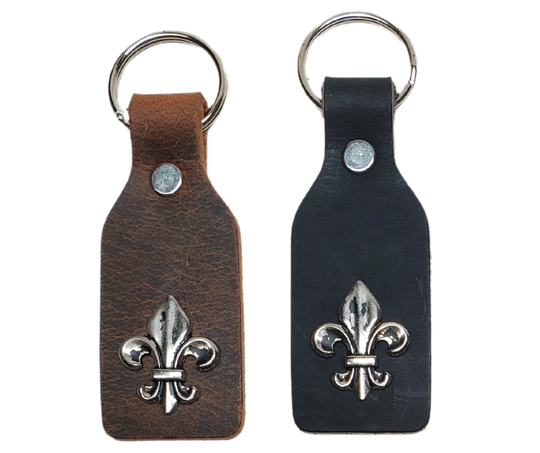 Concho Leather Key Fob (Clearance)