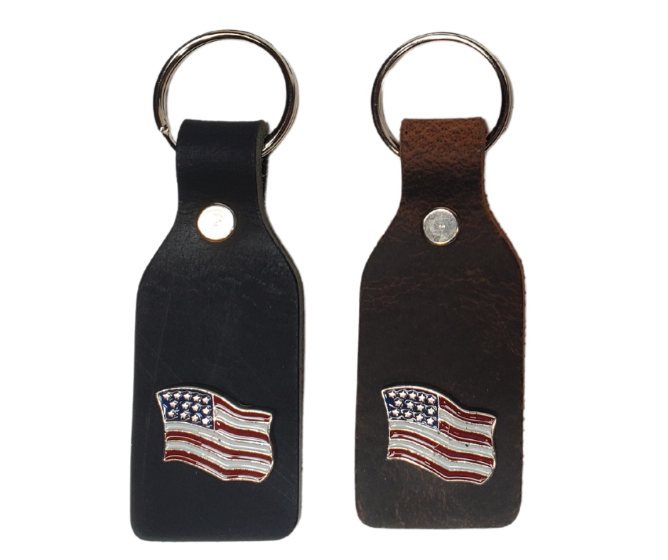 Concho Leather Key Fob (Clearance)