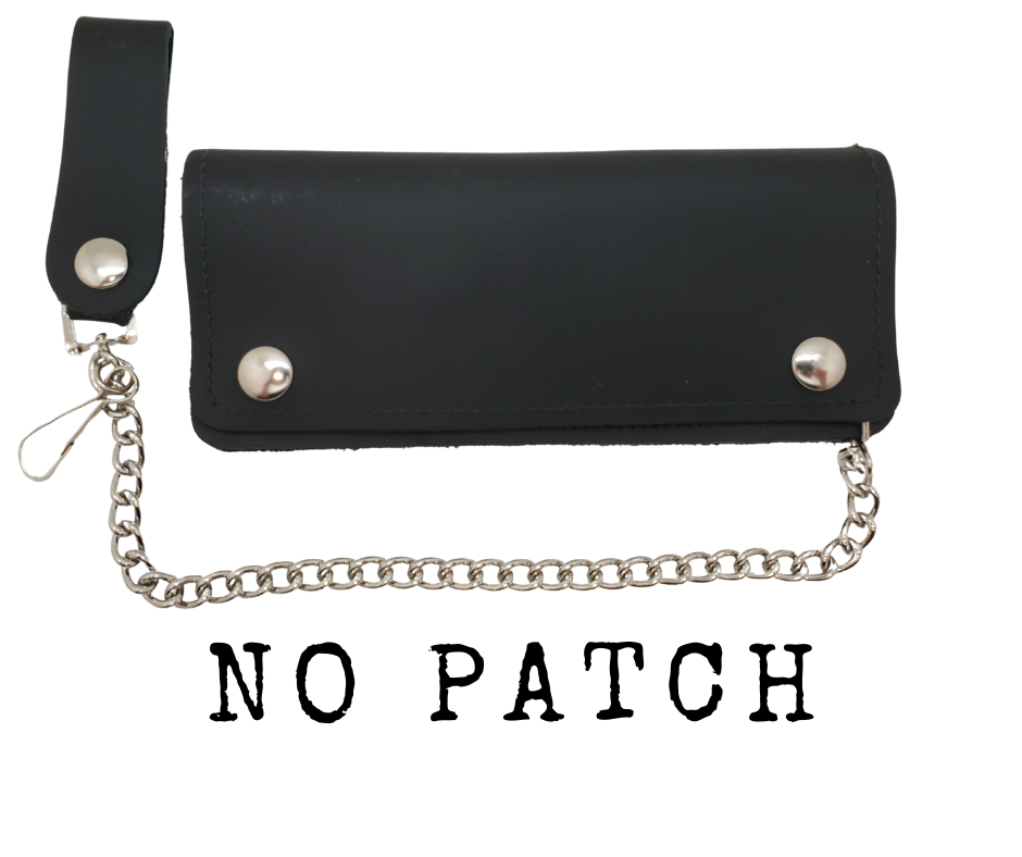 "The Original Chopper" Leather Chain Wallet / ADD Name