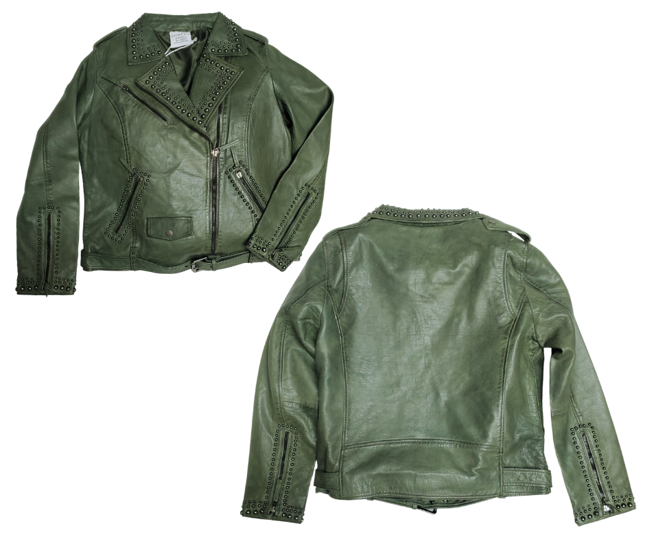 The Emerald Ladies Leather Jacket