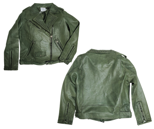 The Emerald Ladies Leather Jacket