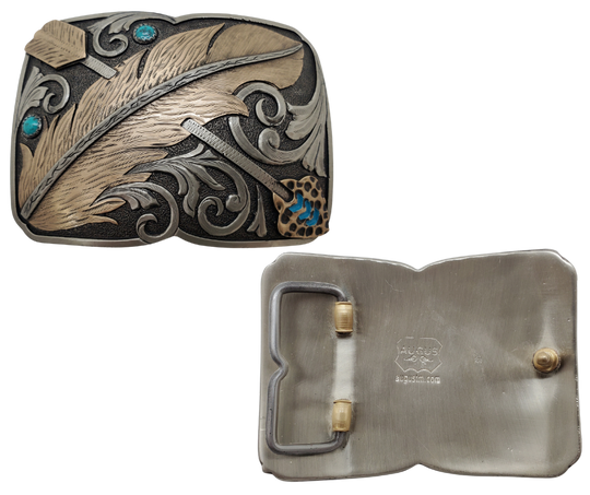 Feathers are widely believed among North American Indians to signify the connection between The Creator, the owner of the feather, and the bird from whom the feather came. Deeply revered, the feather symbolizes high honor, power, wisdom, trust, strength, and freedom. As such, feathers are seen as gifts from the sky. Available at our Smyrna, TN shop just outside of Nashville.