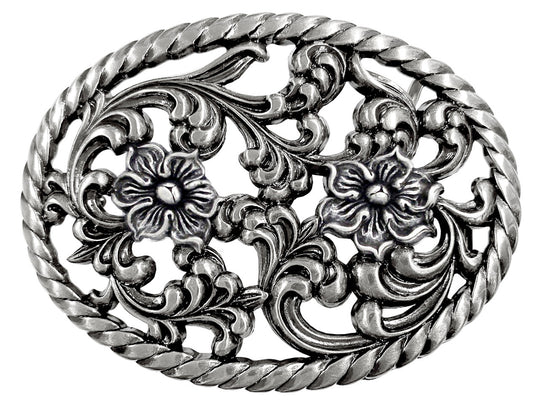 "Prairie Rose" Belt Buckle