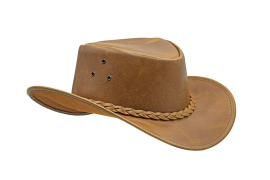 Leather Outback Hat