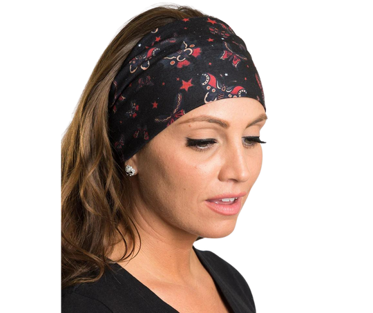 EZ Head Wraps/Bands are the perfect fashion accessory to complement any outfit, while also keeping your hair in place on a windy day or during motorcycle rides. Made with high-tech spandex material, they can fit any size head. Choose from a variety of patterns to match your unique style or mood. Visit our Smyrna TN shop, conveniently located near downtown Nashville.