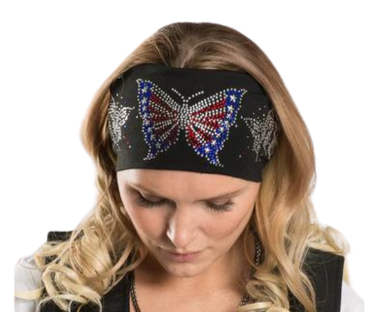 EZ Super Bling Head Bandz are the perfect fashion Hair accessory to complement any outfit, while also keeping your hair in place on a windy day or during motorcycle rides. Made with & high-tech spandex material, they can fit any size head. These are are Blinged MORE than our typical EZ bandz. Visit our Smyrna TN shop, conveniently located near downtown Nashville.