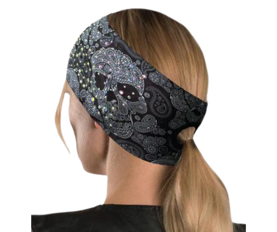 EZ Ponytail Head Bands are the perfect fashion accessory to complement any outfit, while also keeping your hair in place on a windy day or during motorcycle rides. Made with&nbsp;high-tech spandex material, they can fit any size head. Choose from a variety of patterns to match your unique style or mood. Visit our Smyrna TN shop, conveniently located near downtown Nashville.