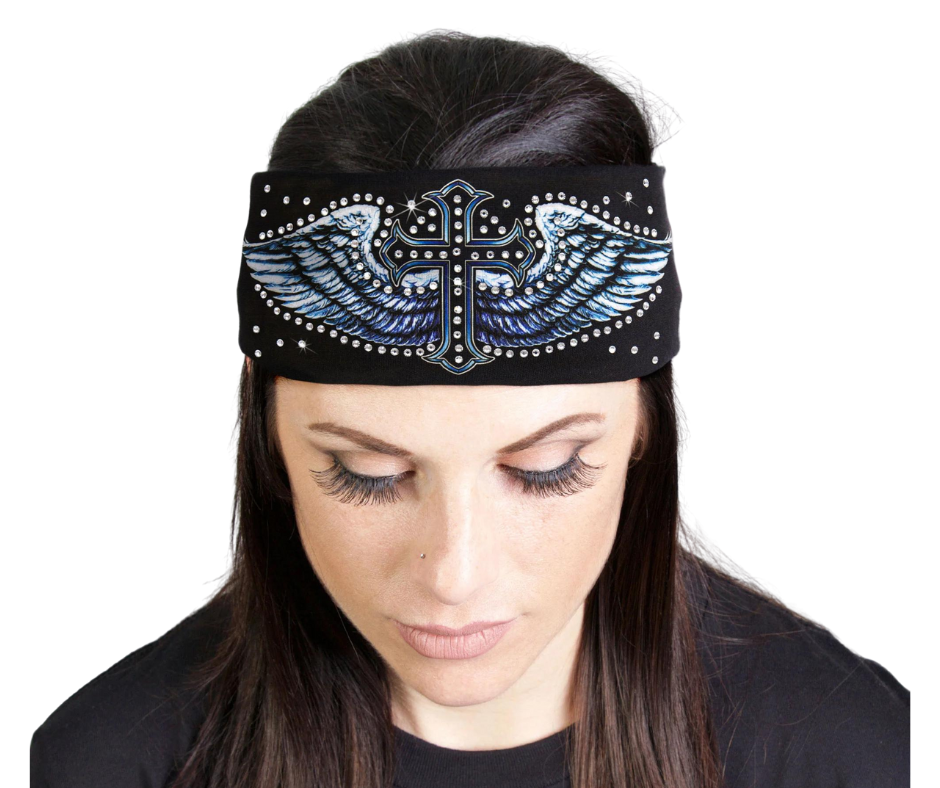 Head Wraps are the perfect fashion accessory to complement any outfit, while also keeping your hair in place on a windy day or during motorcycle rides. Made with high-tech spandex&nbsp;material, they can fit any size head. Choose from a variety of patterns to match your unique style or mood. Visit our Smyrna TN shop, conveniently located near downtown Nashville.