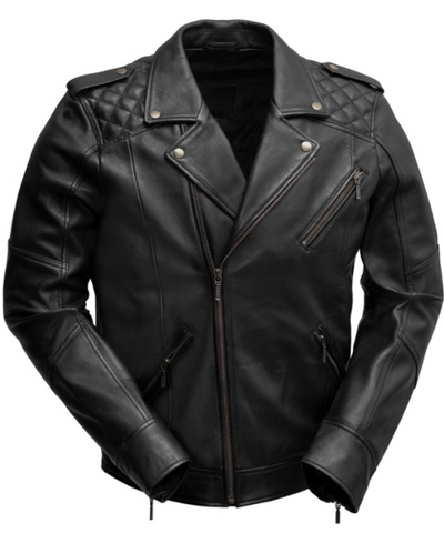 The Gavin is the Fashion version of the Original MC Jacket!&nbsp; It's updated MC style Premium Lambskin Leather quilted shoulders. Great for onstage or riding to town to your favorite hang. Get the MC look without the weight. Get yours in our Smyrna TN shop just a Slow ride from Nashville!