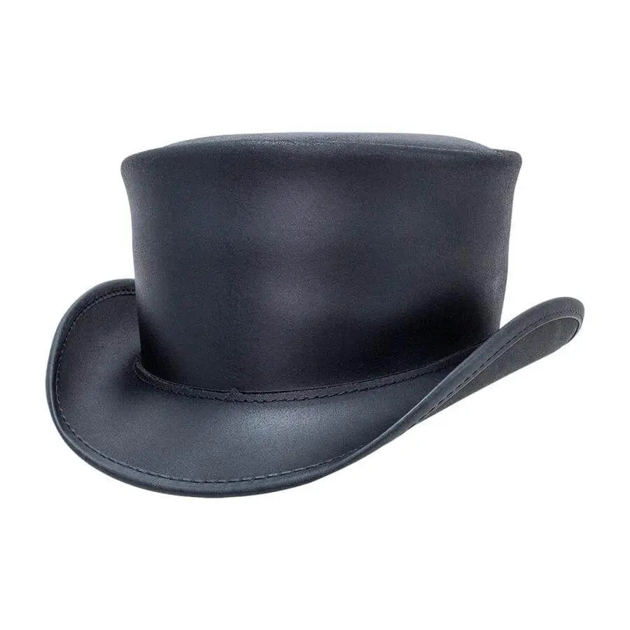 The Marlow Leather Top Hat