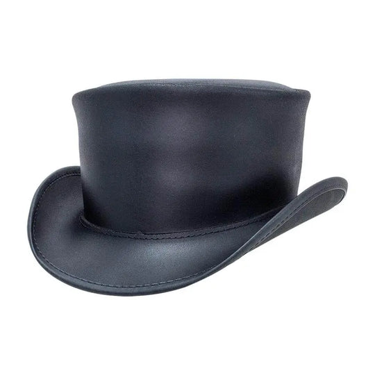 The Marlow Leather Top Hat