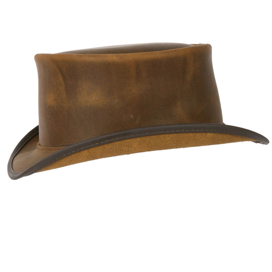 The Marlow Leather Top Hat