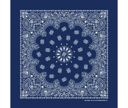 Traditional Paisley Bandannas USA Made 16 Colors