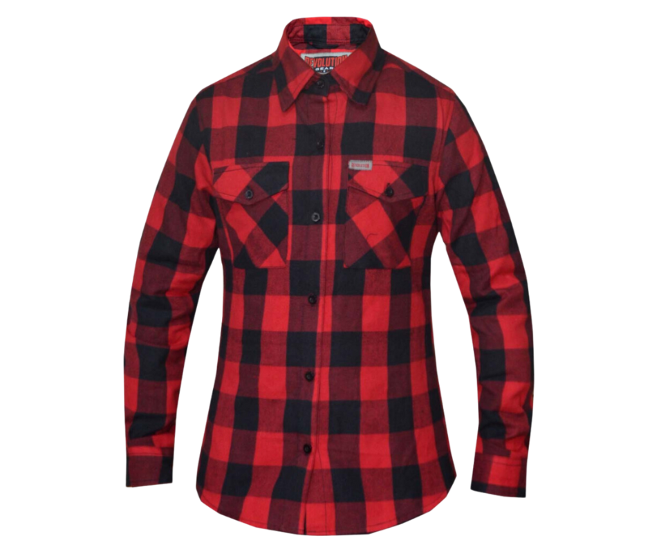 This 100% cotton Black and Red flannel shirt exudes classic style. It features a button down collar, two front flap pockets, and a vintage plaid pattern. Perfect for hiking, outdoor work, or riding horses or motorcycles. Never going out of style, and always available in our Smyrna, TN shop. Imported.  Details: Button down collars, Snaps, 2 Pockets, Yokes, Flannel Lining, 100% Cotton