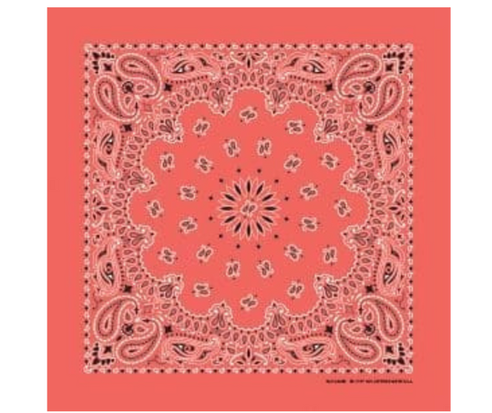 Traditional Paisley Bandannas USA Made 16 Colors