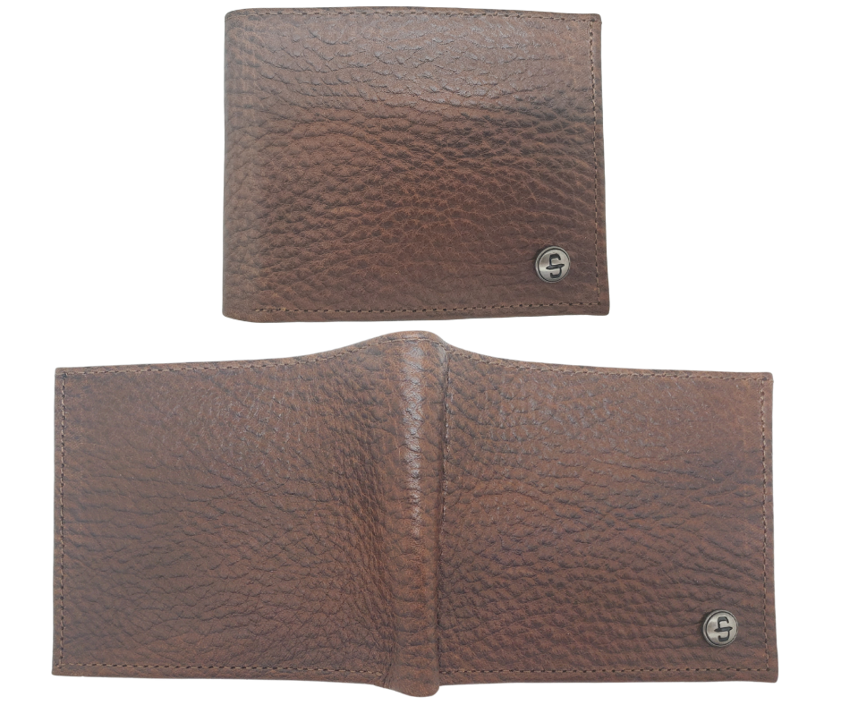 Stetson Bison Bi-Fold Wallet