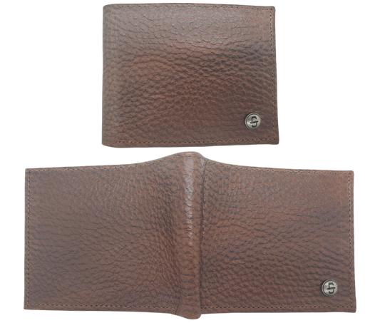 Stetson Bison Bi-Fold Wallet