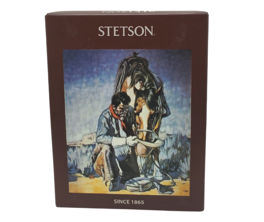 Stetson Bison Tri-Fold Wallet