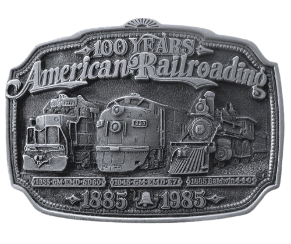 The history of the Locomotive industry has greatly contributed to shaping America as we know it today. For those who are passionate about railroads, this belt buckle is a perfect addition to your collection. Made of high-quality pewter, it is designed to fit on 1 1/2" belts. Measuring 3" wide and 2" tall, you can find it in our shop conveniently located in Smyrna, TN, just outside of Nashville.