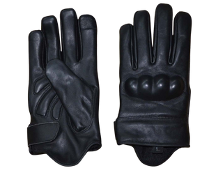 Men's Cowhide Knuckle Armor Leather Riding Gloves. Gel palm, Lightweight with&nbsp;Adjustable Strap, reinforced palm, modern look. Great for Motorcycle Rides on cooler days. They are available in our shop just outside Nashville in Smyrna, TN. Sizes S-5X