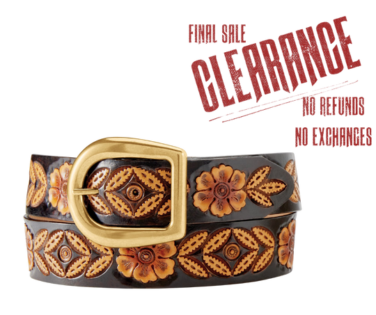 Sienna Rae Leather Belt by Tony Lama