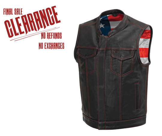 The "Duty and Honor" US Flag Club Vest