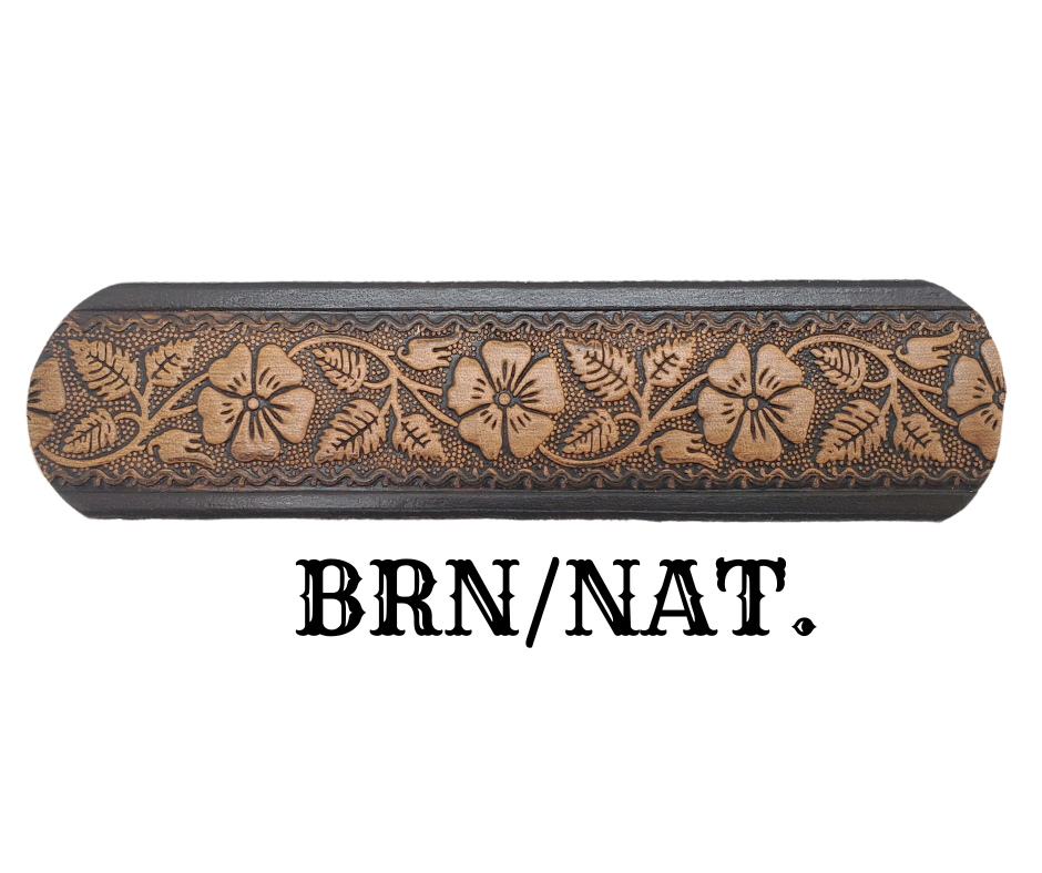 "The Wallflower" Leather Name Belt